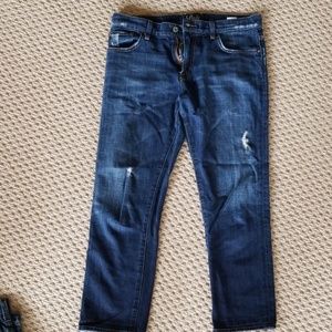 Lucky brand boyfriend crop jeans 2/26